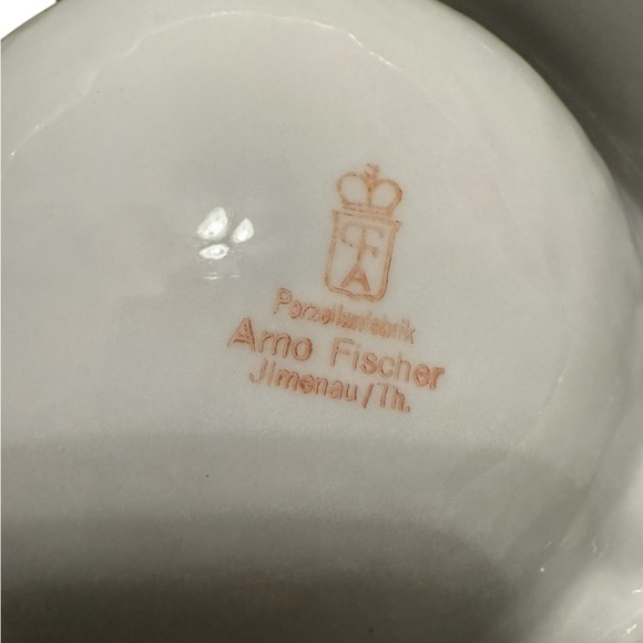 Vintage German Advertising Bar Ashtray Mainzer Aktien-Bier Porcelain - Picture 4 of 4